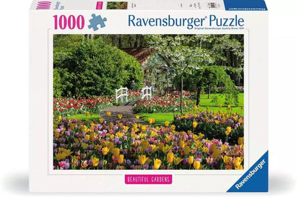 Ravensburger - Beautiful Gardens – Netherlands - 1000 Piece Jigsaw Puzzle