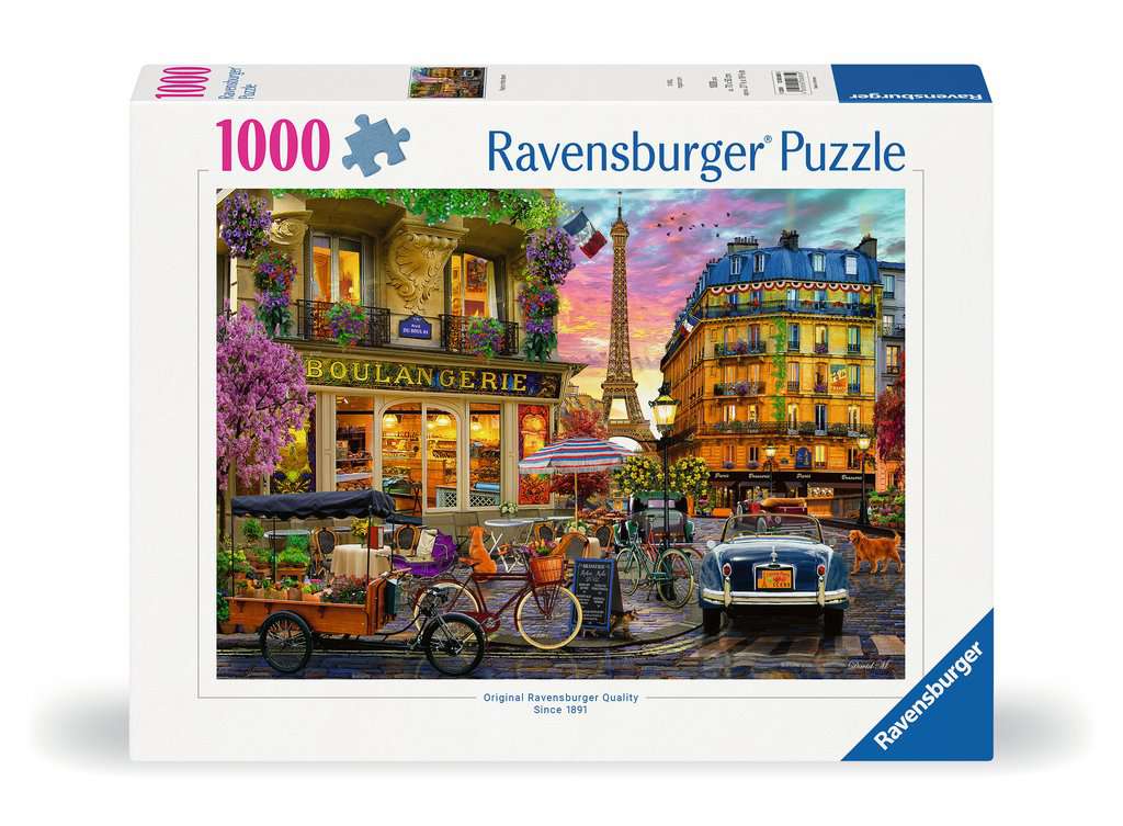 Paris at Dawn – 1000 Piece Jigsaw Puzzle (Ravensburger)