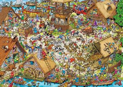 Ray's Comic Series - Time Travel No. 1 by Ray Nicholson - 1000 Piece Jigsaw Puzzle (Ravensburger)