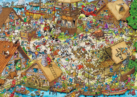 Ray's Comic Series - Time Travel No. 1 by Ray Nicholson - 1000 Piece Jigsaw Puzzle (Ravensburger)