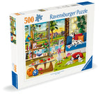 Pets of Palm Springs – 500 Piece Jigsaw Puzzle (Ravensburger)