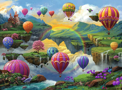 Air Balloon Valley – 500 Piece Jigsaw Puzzle (Ravensburger)
