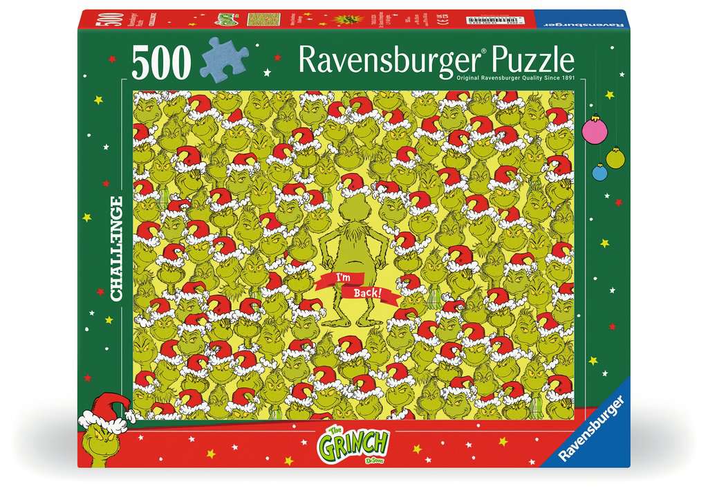 The Grinch – 500 Piece Jigsaw Puzzle (Ravensburger)