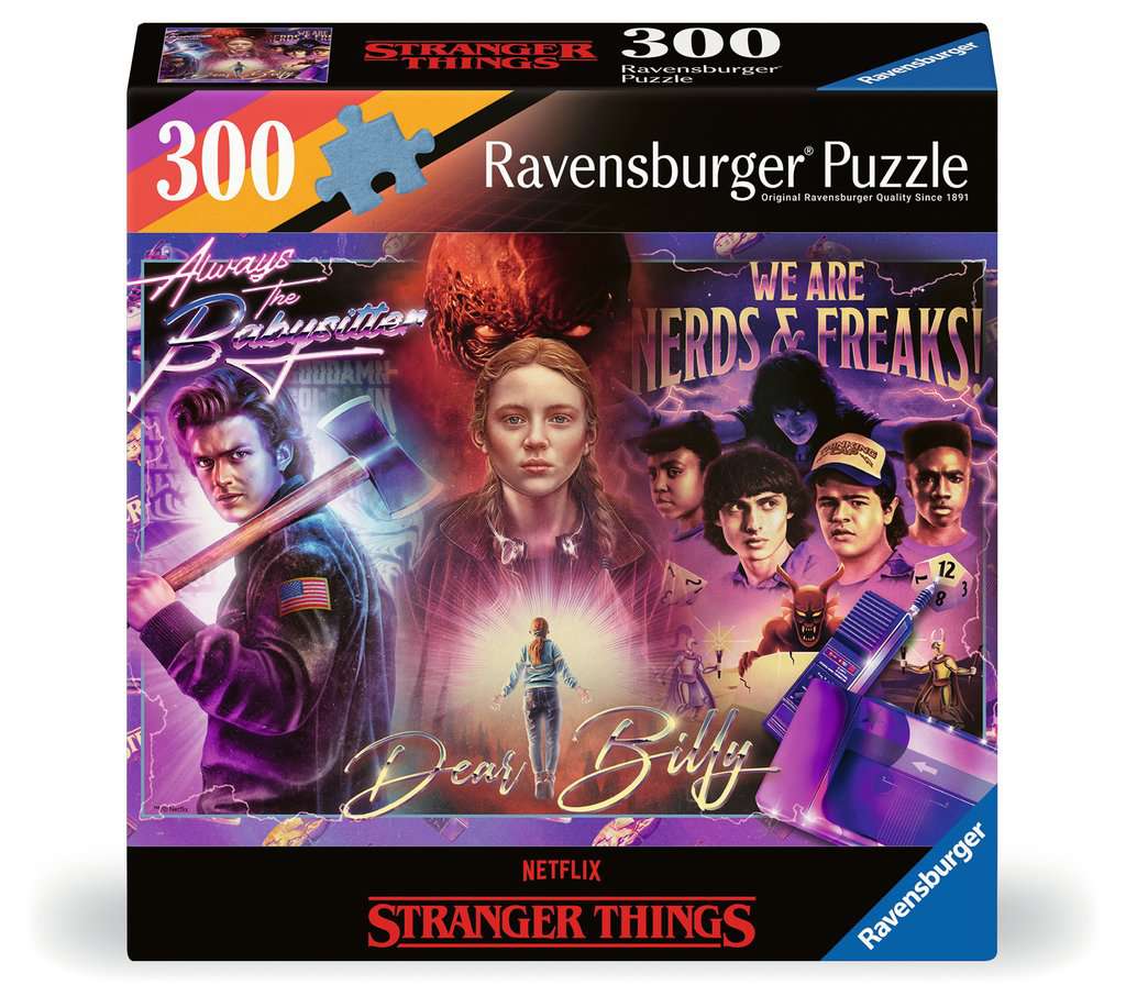 Stranger Things – 300 Piece Jigsaw Puzzle (Ravensburger)