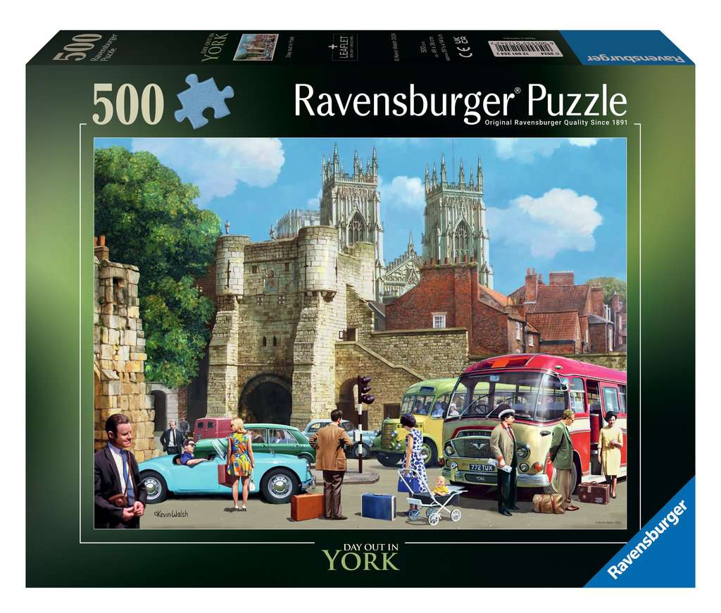 Ravensburger - Day Out in York - 500 Piece Jigsaw Puzzle