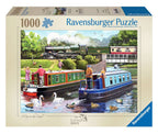 Leisure days No.10, Day on the Canal – 1000 Piece Jigsaw Puzzle (Ravensburger)