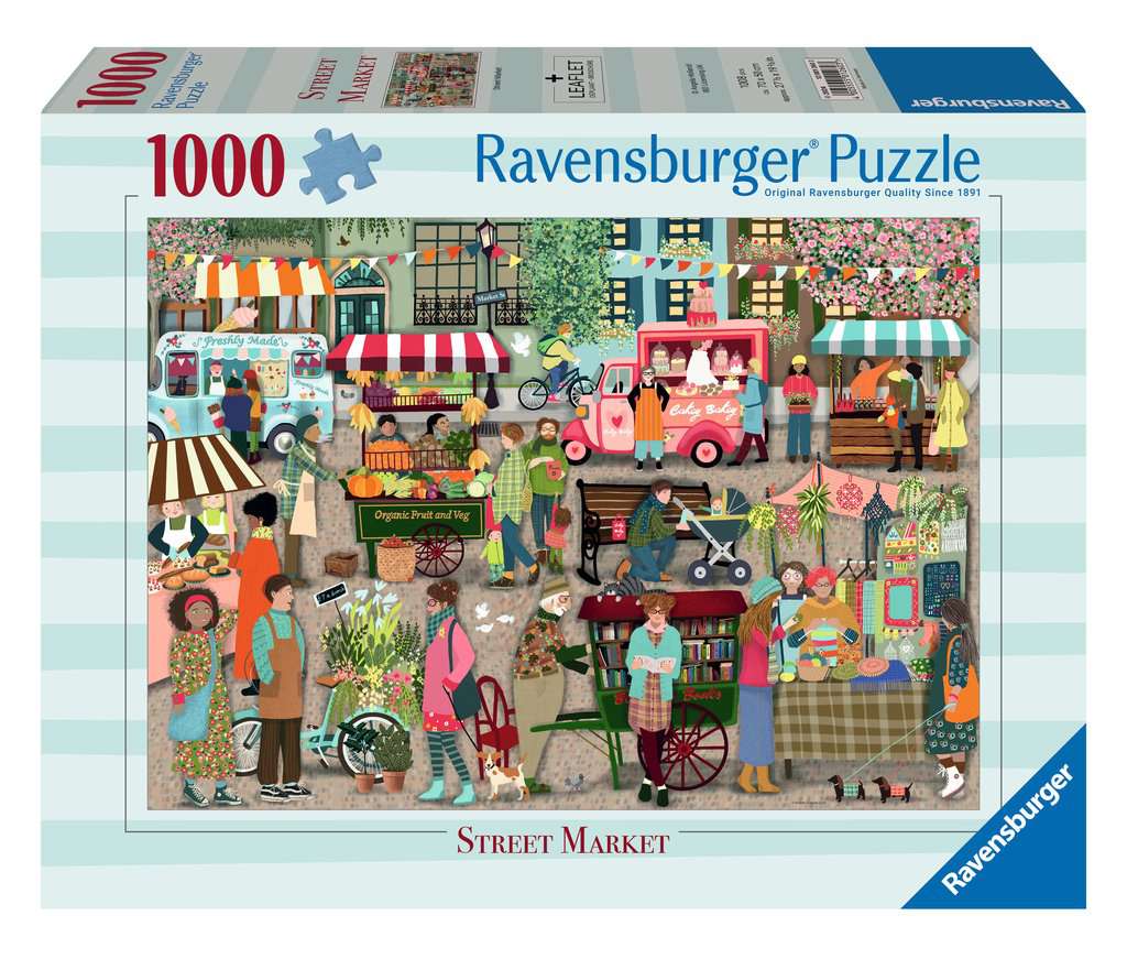 Street Market – 1000 Piece Jigsaw Puzzle (Ravensburger)