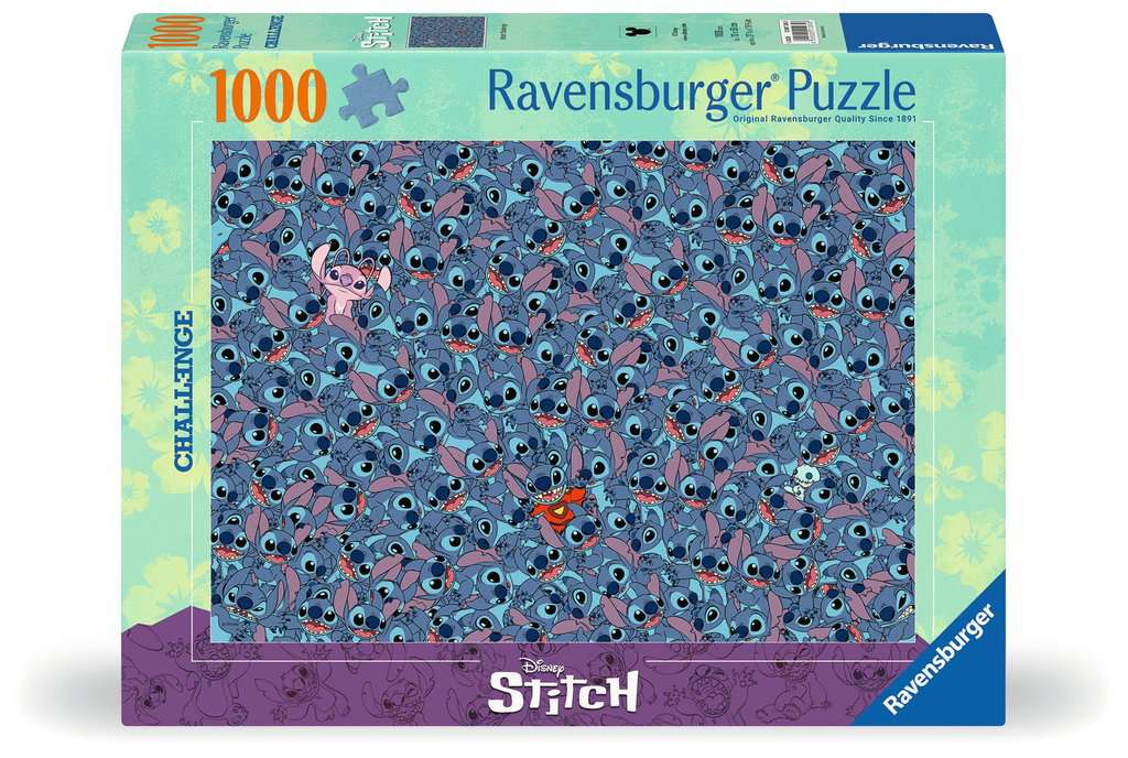 Disney Stitch Challenge – 1000 Piece Jigsaw Puzzle (Ravensburger)