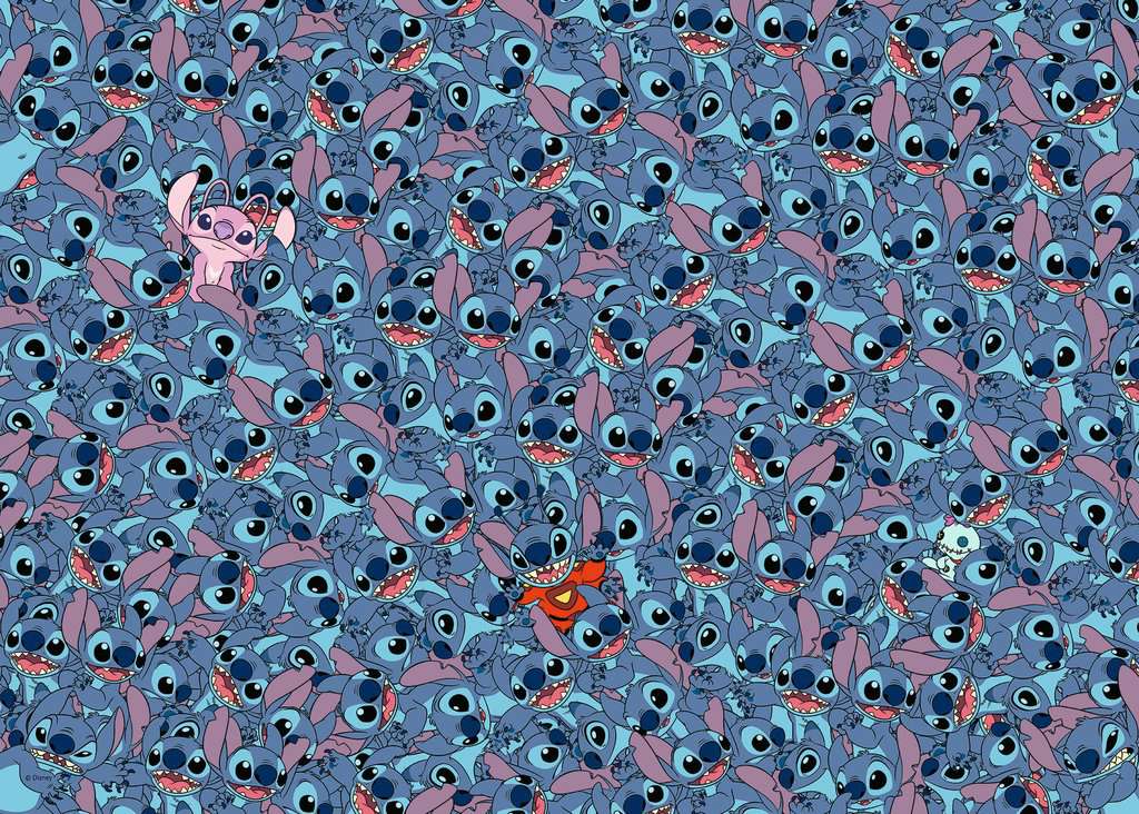 Disney Stitch Challenge – 1000 Piece Jigsaw Puzzle (Ravensburger)