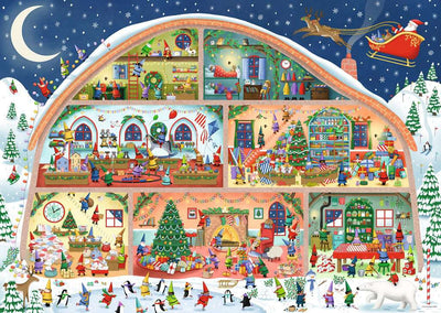 Santa’s Workshop – 1000 Piece Jigsaw Puzzle (Ravensburger)
