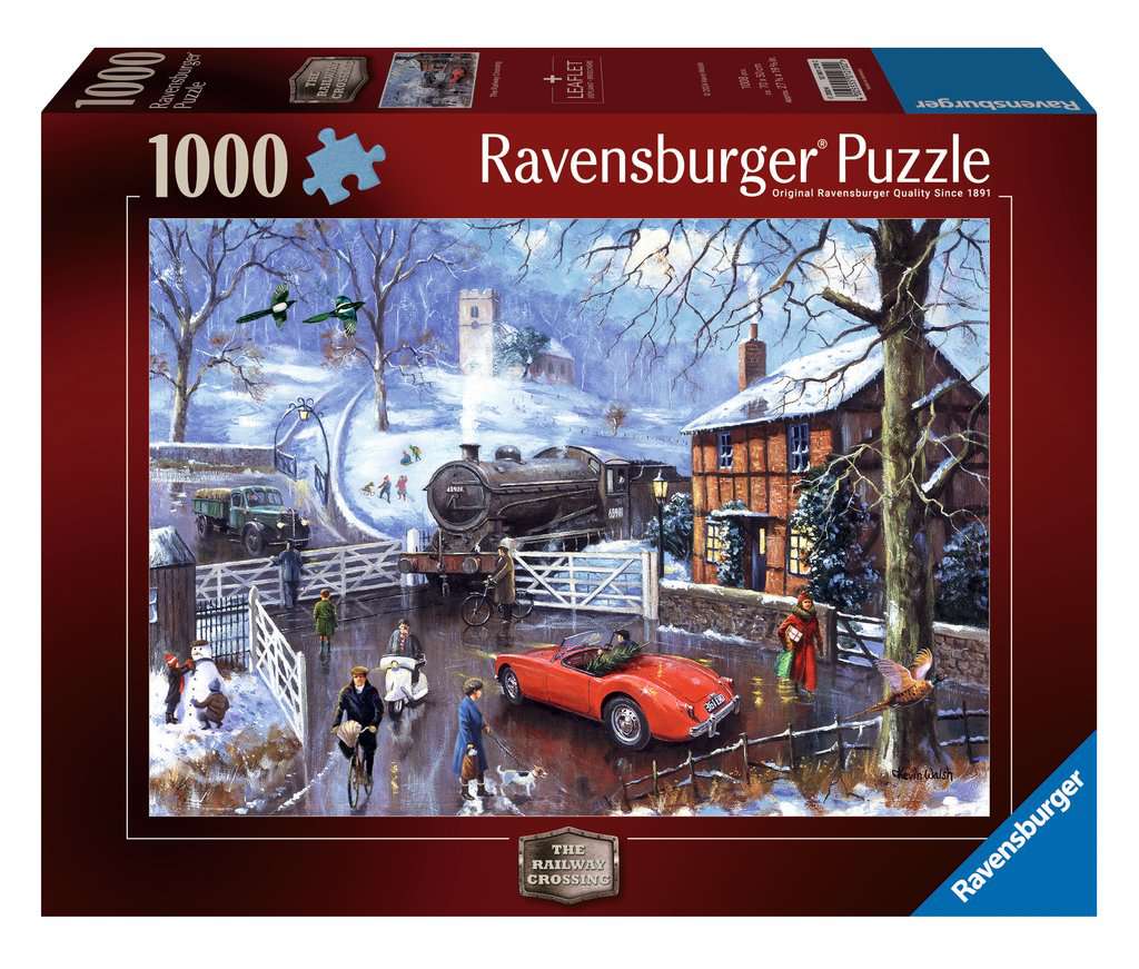 Railway Crossing – 1000 Piece Jigsaw Puzzle (Ravensburger)