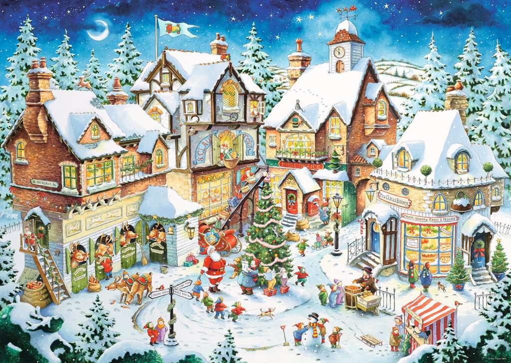 ** Pre-Order ** Ravensburger - Christmas Village 50th Anniversary: Christmas Limited Edition No.28 - 1000 Piece Jigsaw Puzzle