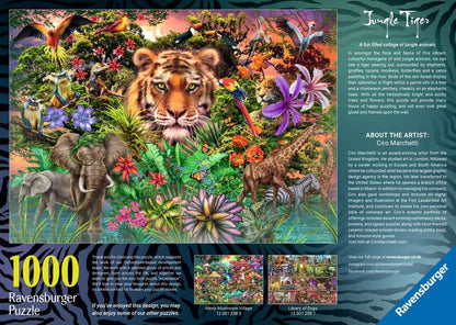 Ravensburger - Jungle Tiger - 1000 Piece Jigsaw Puzzle