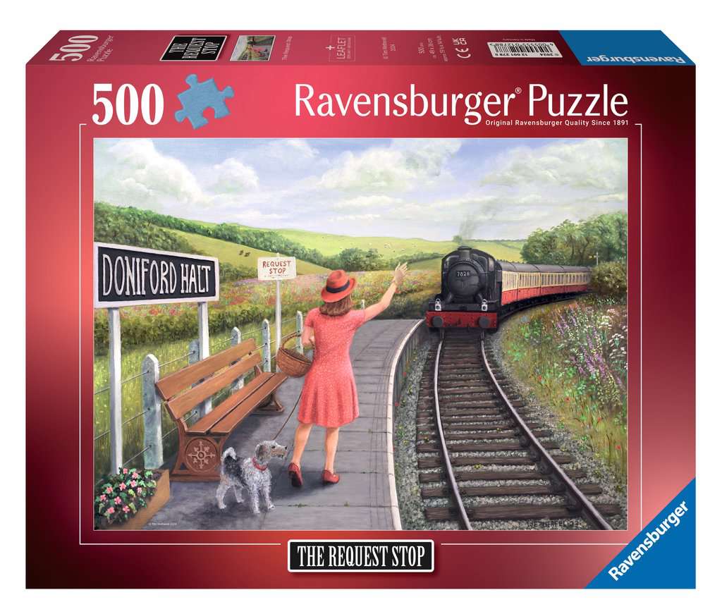 The Request Stop – 500 Piece Jigsaw Puzzle (Ravensburger)