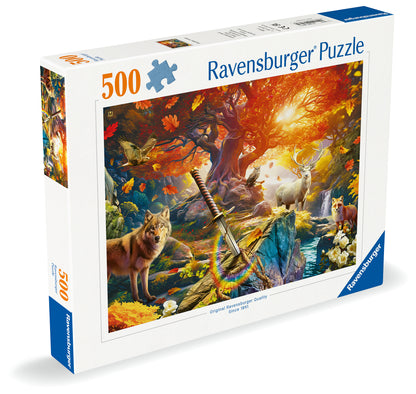 ** Pre-Order ** Ravensburger - Excalibur Forrest - 500 Piece Jigsaw Puzzle