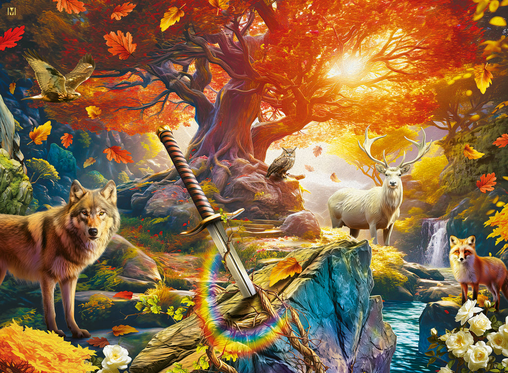 Excalibur Forrest – 500 Piece Jigsaw Puzzle (Ravensburger)