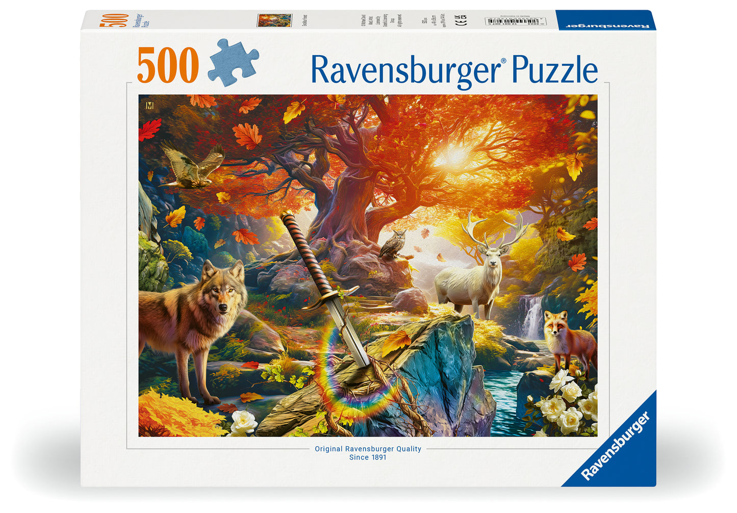 ** Pre-Order ** Ravensburger - Excalibur Forrest - 500 Piece Jigsaw Puzzle