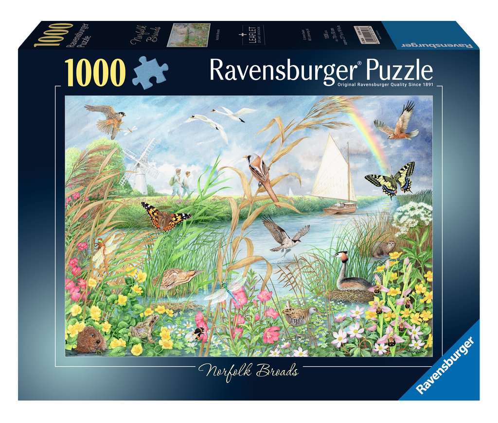 Ravensburger - Norfolk Broads - 1000 Piece Jigsaw Puzzle