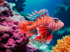 Colourful Animals: Red Lionfish – 500 Piece Jigsaw Puzzle (Ravensburger)