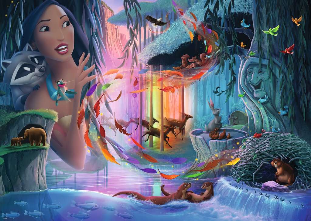 Disney Castle Collection: Pocahontas – 1000 Piece Jigsaw Puzzle (Ravensburger)