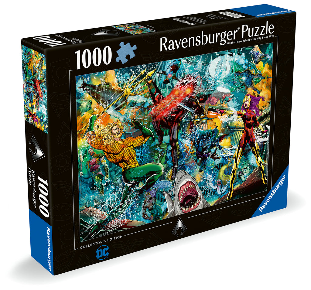 Collector's Edition Aquaman – 1000 Piece Jigsaw Puzzle (Ravensburger)