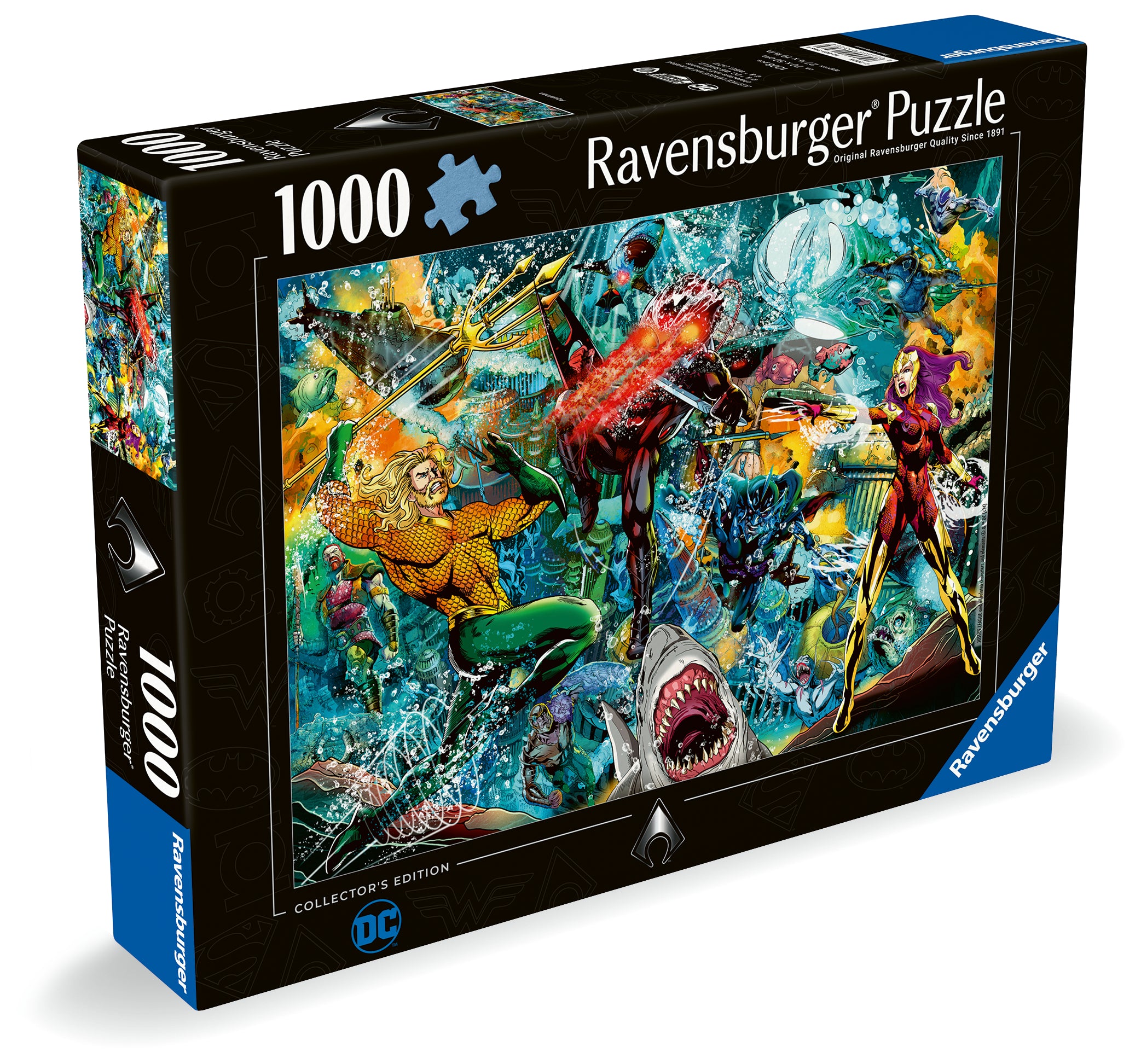 Collector's Edition Aquaman – 1000 Piece Jigsaw Puzzle (Ravensburger)