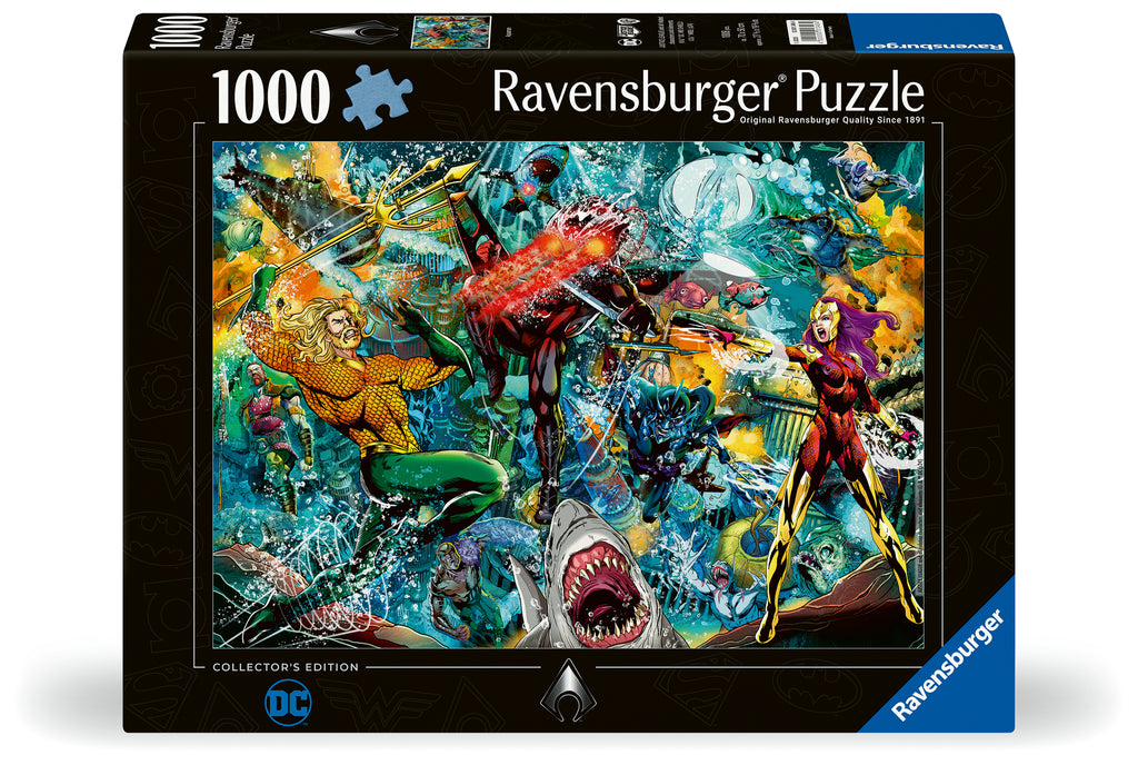Collector's Edition Aquaman – 1000 Piece Jigsaw Puzzle (Ravensburger)