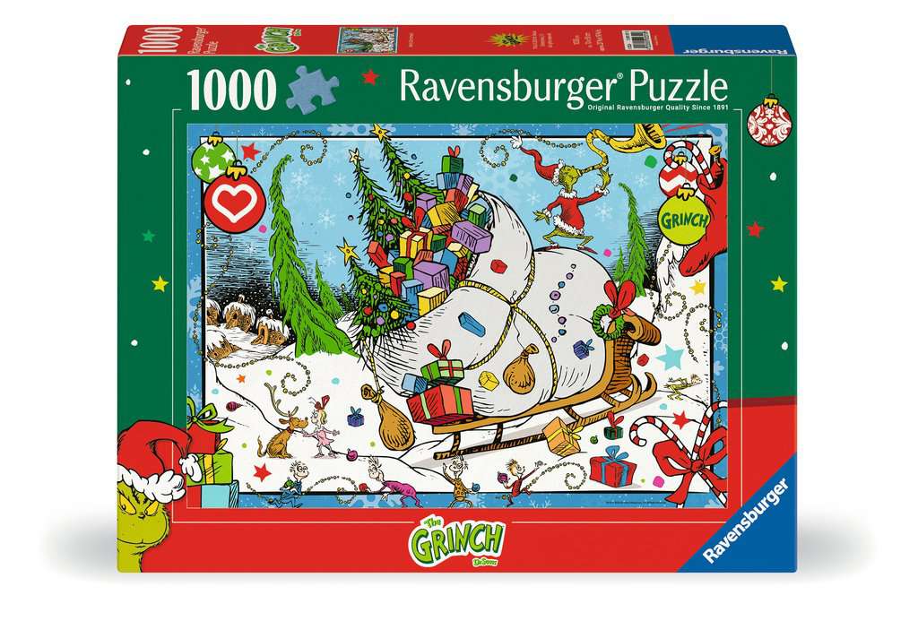 Ravensburger - The Grinch - 1000 Piece Jigsaw Puzzle