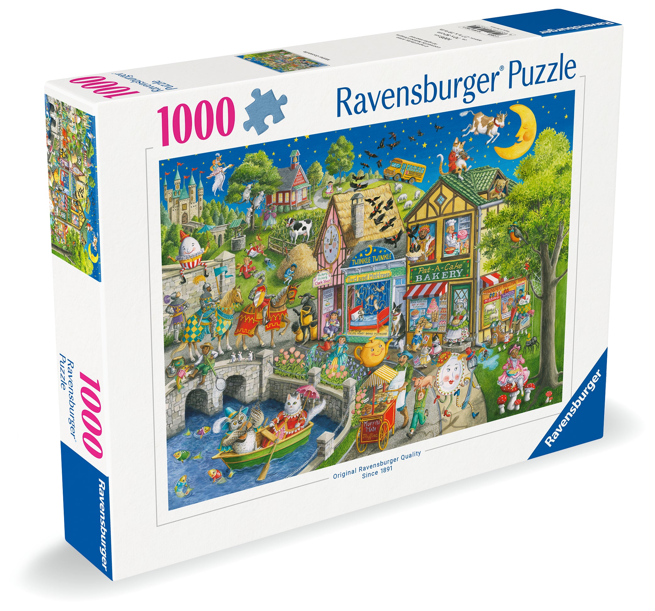 Mother Gooseville – 1000 Piece Jigsaw Puzzle (Ravensburger)