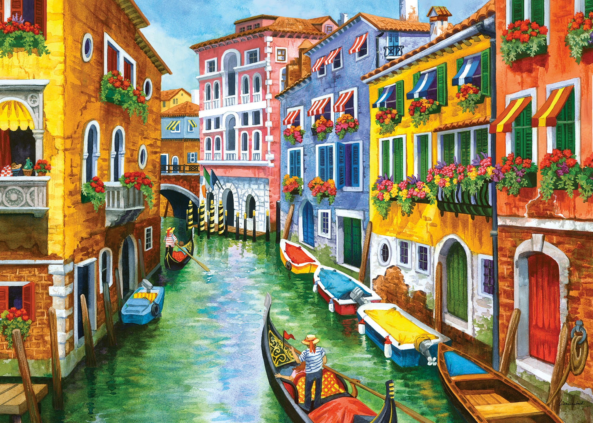 Gondola Ride – 300 Piece Jigsaw Puzzle (Ravensburger)