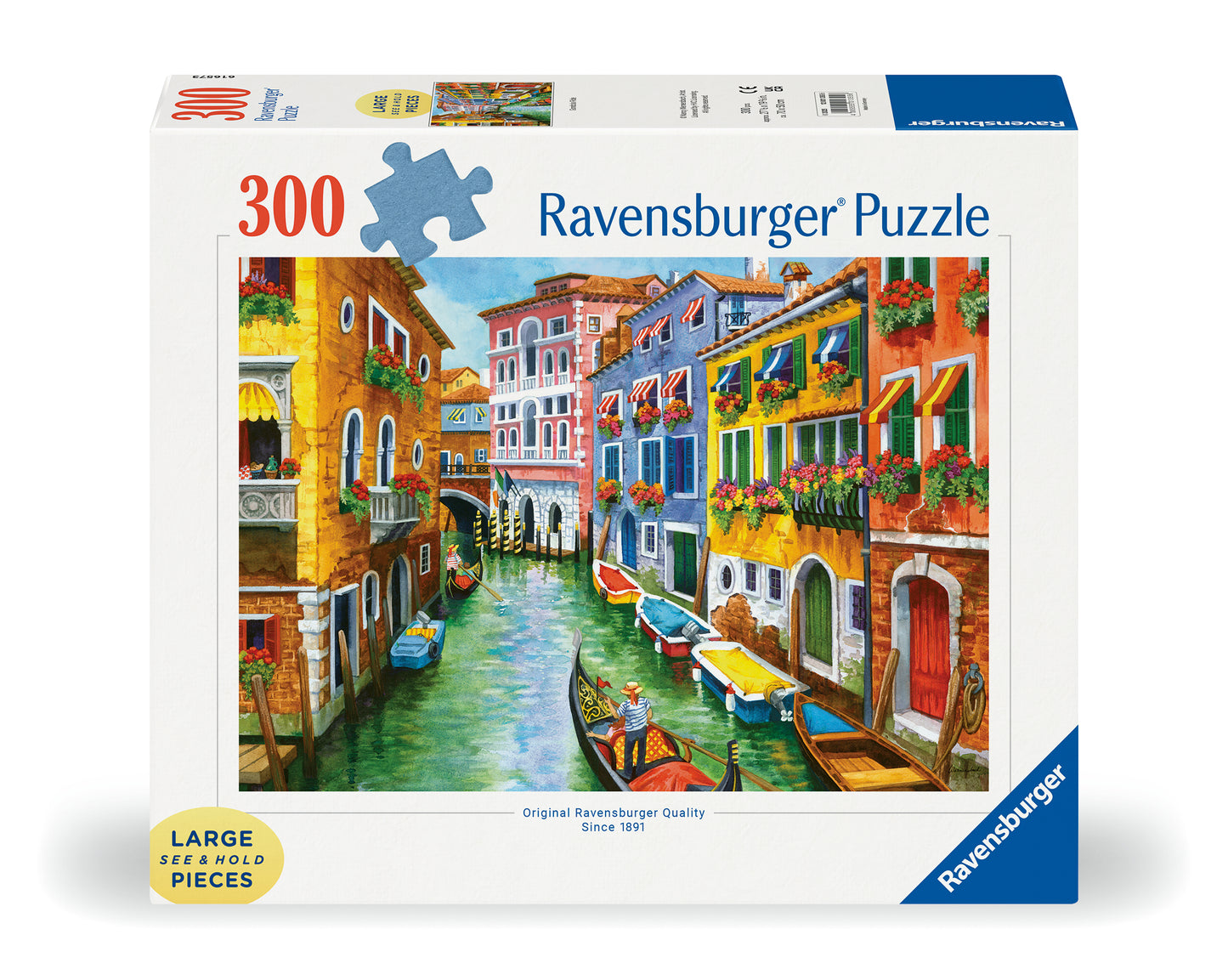 ** Pre-Order ** Ravensburger - Gondola Ride - 300 Piece Large Format Jigsaw Puzzle