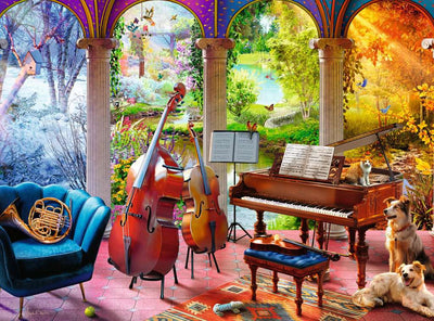 4 Seasons in Music – 100 XL Piece Jigsaw Puzzle (Ravensburger)