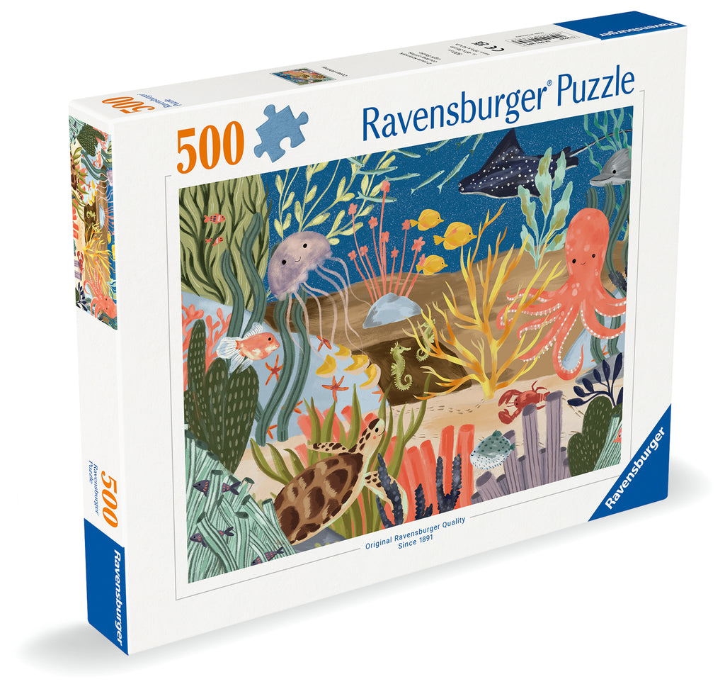 Ocean Whimsy – 500 Piece Jigsaw Puzzle (Ravensburger)