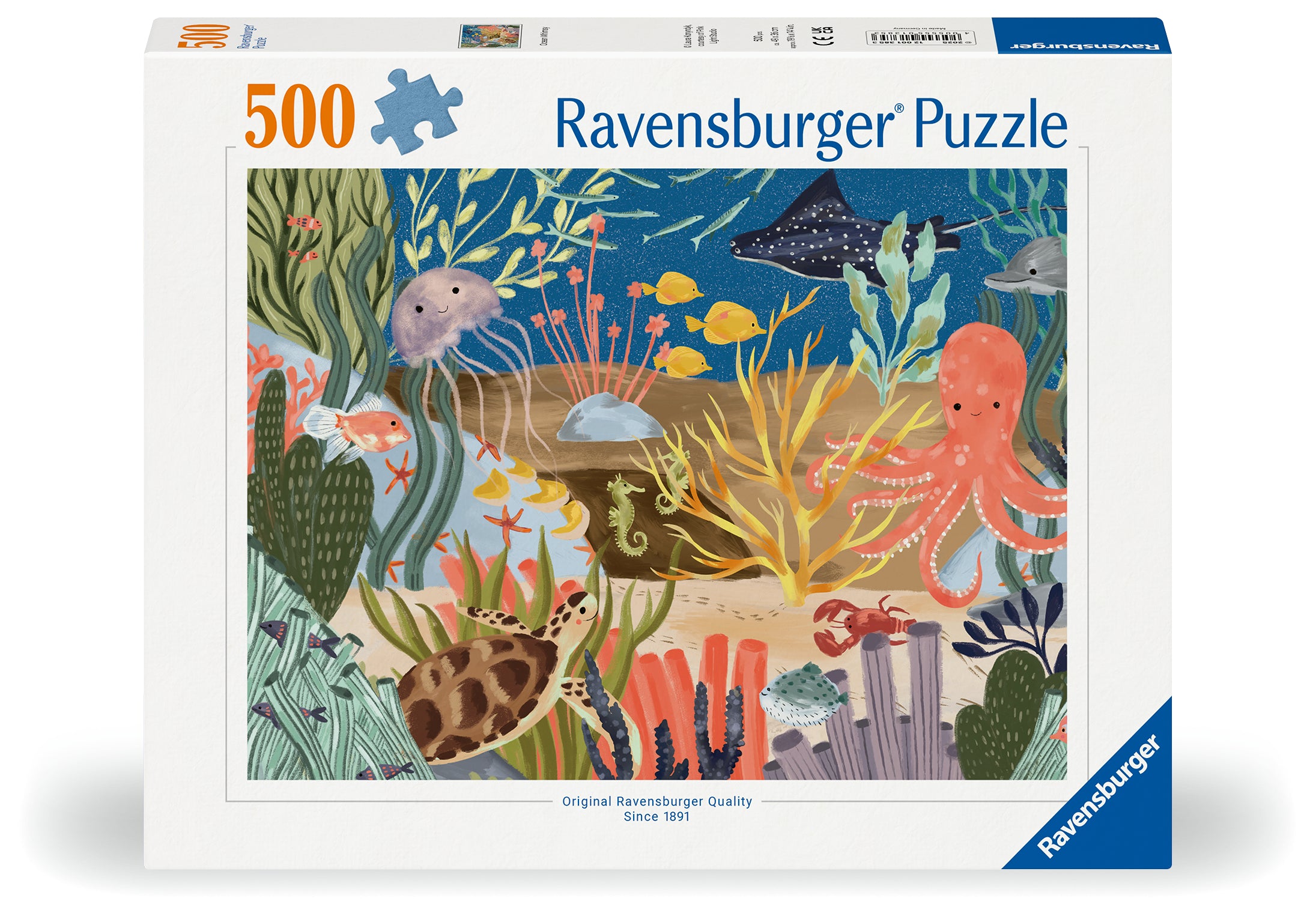 Ocean Whimsy – 500 Piece Jigsaw Puzzle (Ravensburger)