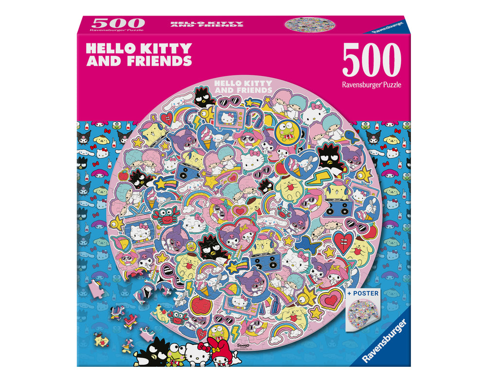 Hello Kitty – 500 Piece Jigsaw Puzzle (Ravensburger)