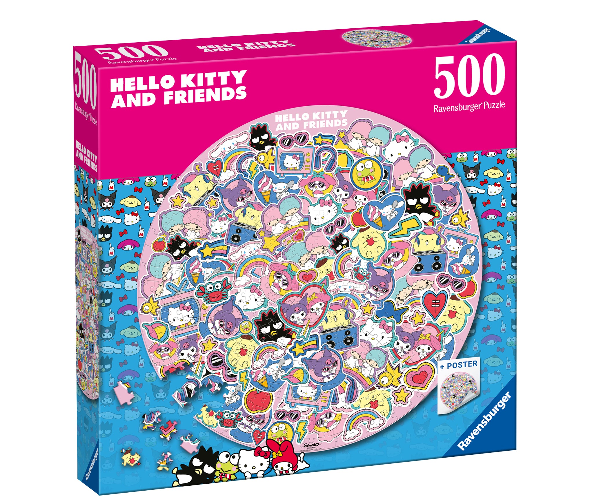 Hello Kitty – 500 Piece Jigsaw Puzzle (Ravensburger)