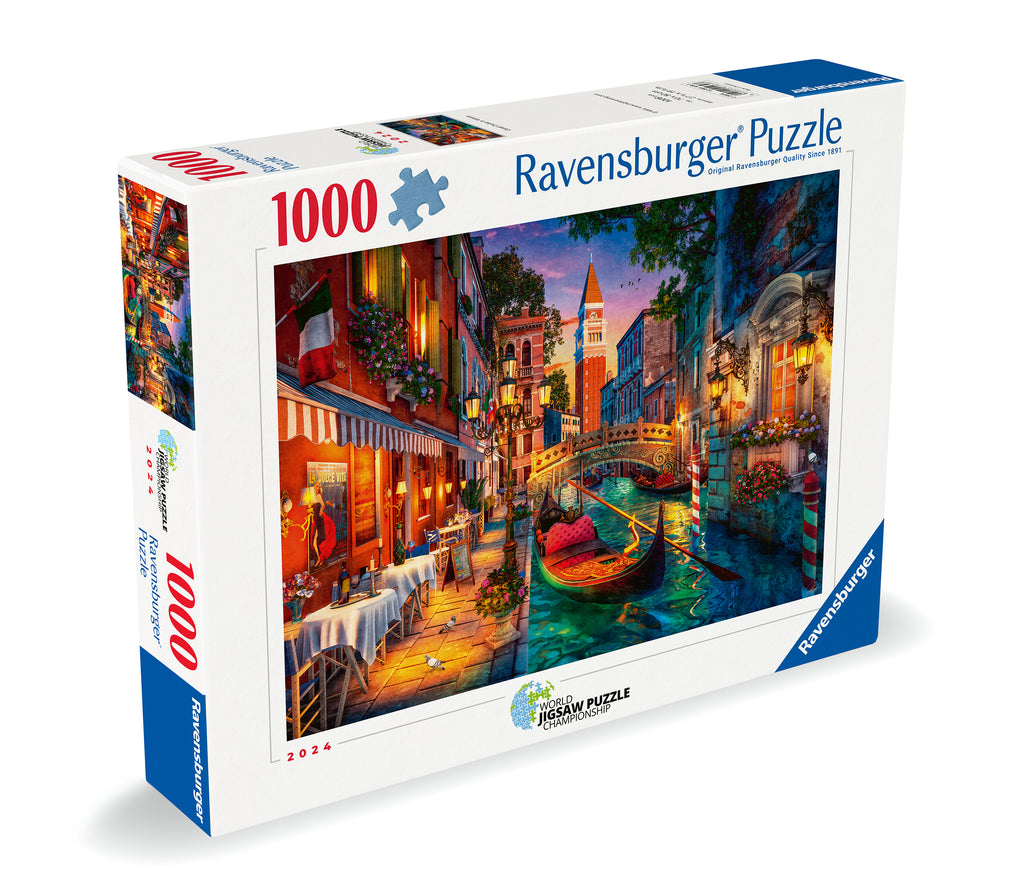 Canal Cruise in Venice – 1000 Piece Jigsaw Puzzle (Ravensburger)
