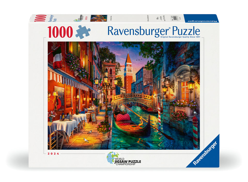 Canal Cruise in Venice – 1000 Piece Jigsaw Puzzle (Ravensburger)