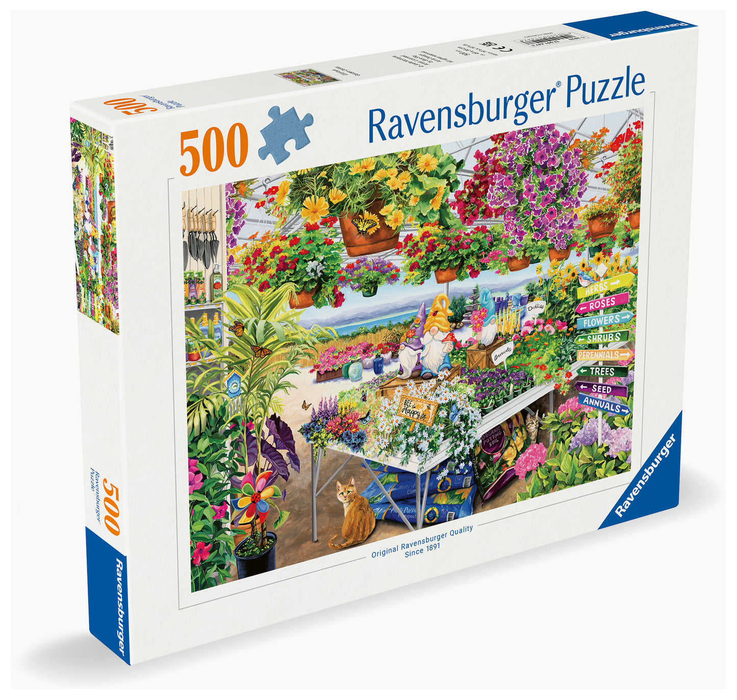 ** Pre-Order ** Ravensburger - Glorious Garden Centre - 500 Piece Jigsaw Puzzle