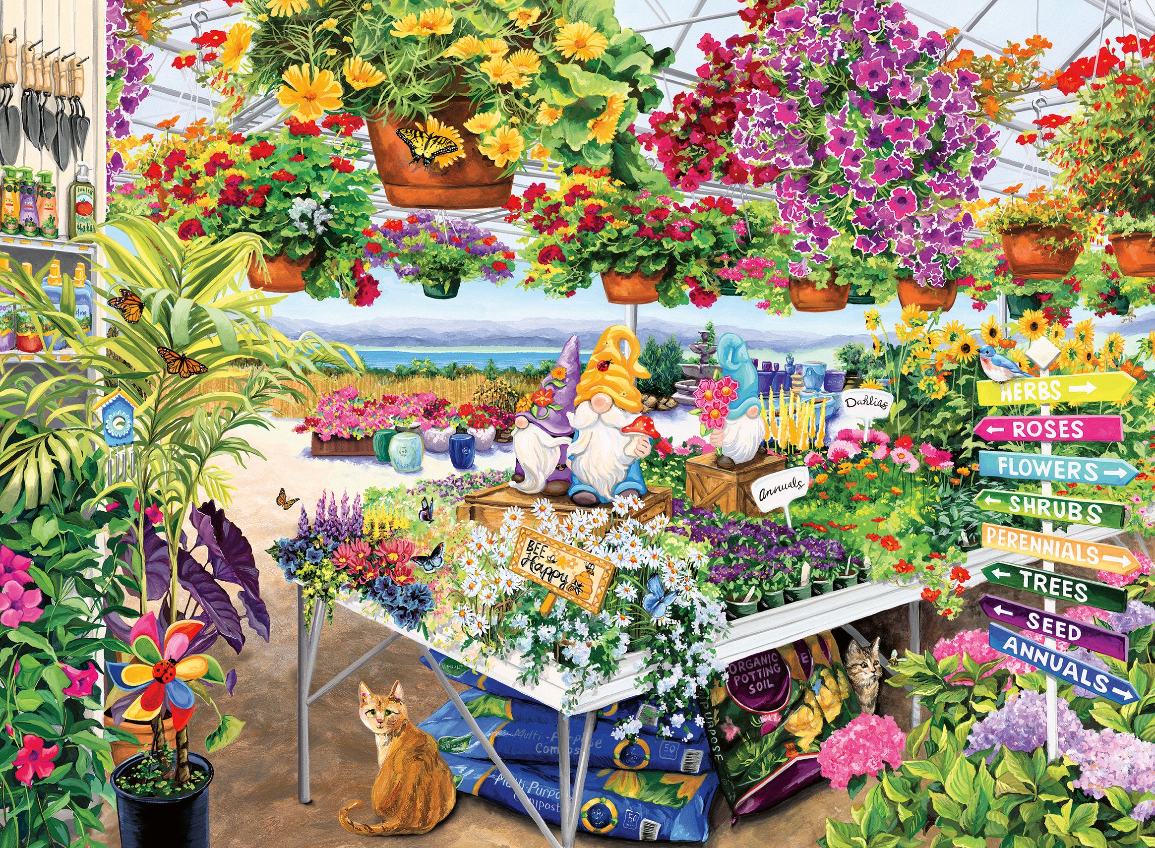 Glorious Garden Centre – 500 Piece Jigsaw Puzzle (Ravensburger)