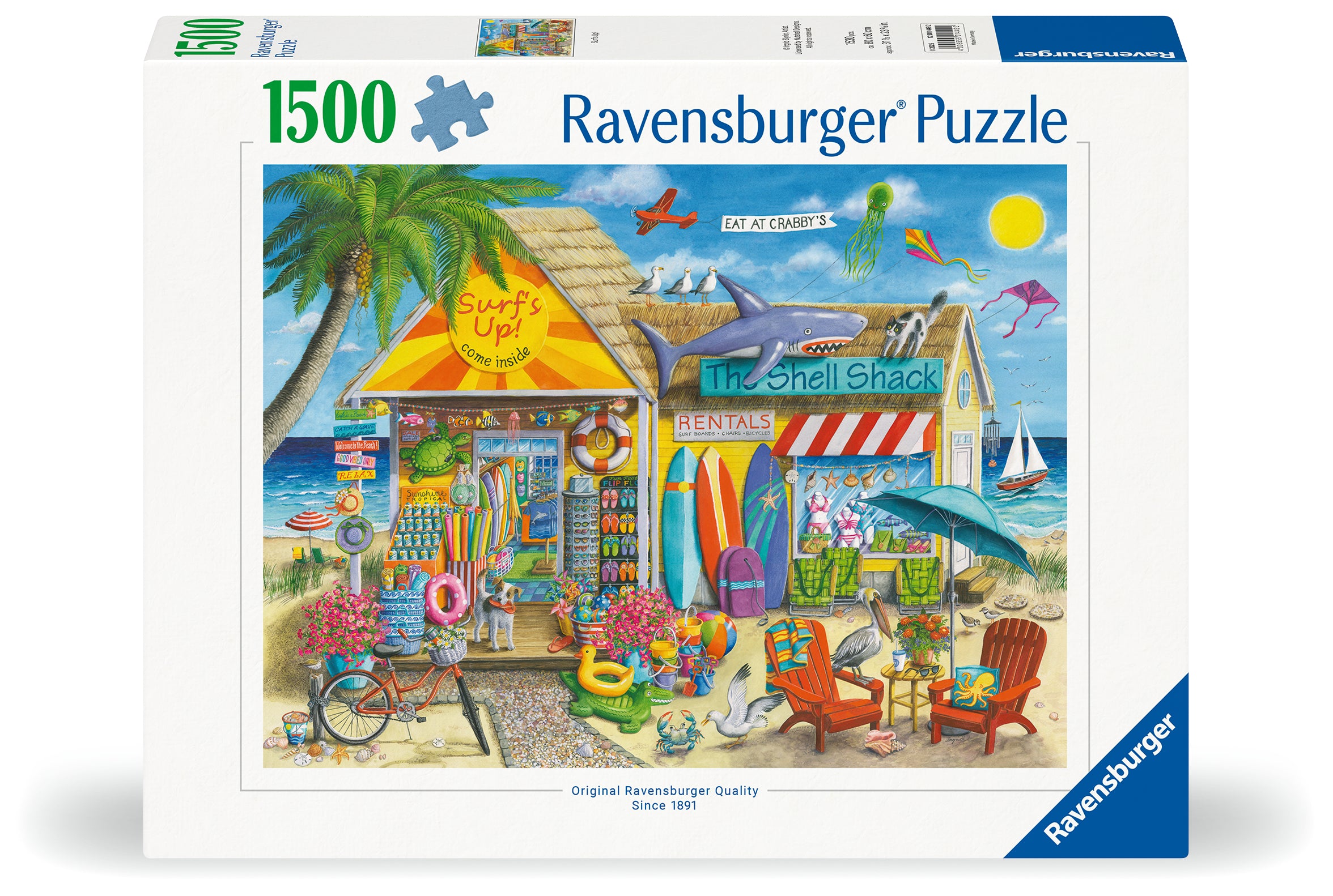 Surf's Up – 1500 Piece Jigsaw Puzzle (Ravensburger)