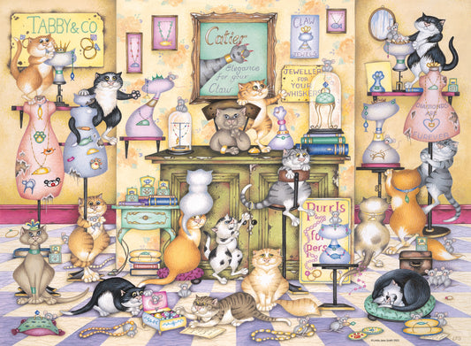 Ravensburger - Crazy Cats Tabby & Co - 500 Piece