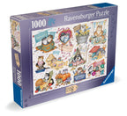 A Cat's Year by Crazy Cats – 1000 Piece Jigsaw Puzzle (Ravensburger)