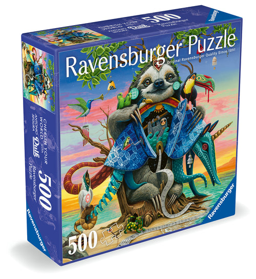 Afterglow – 500 Piece Jigsaw Puzzle (Ravensburger) - Completed Puzzle