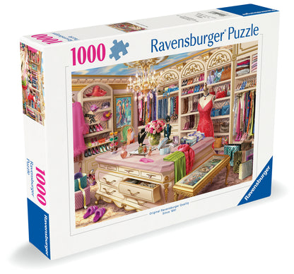 ** Pre-Order ** Ravensburger - The Coveted Closet - 1000 Piece Jigsaw Puzzle