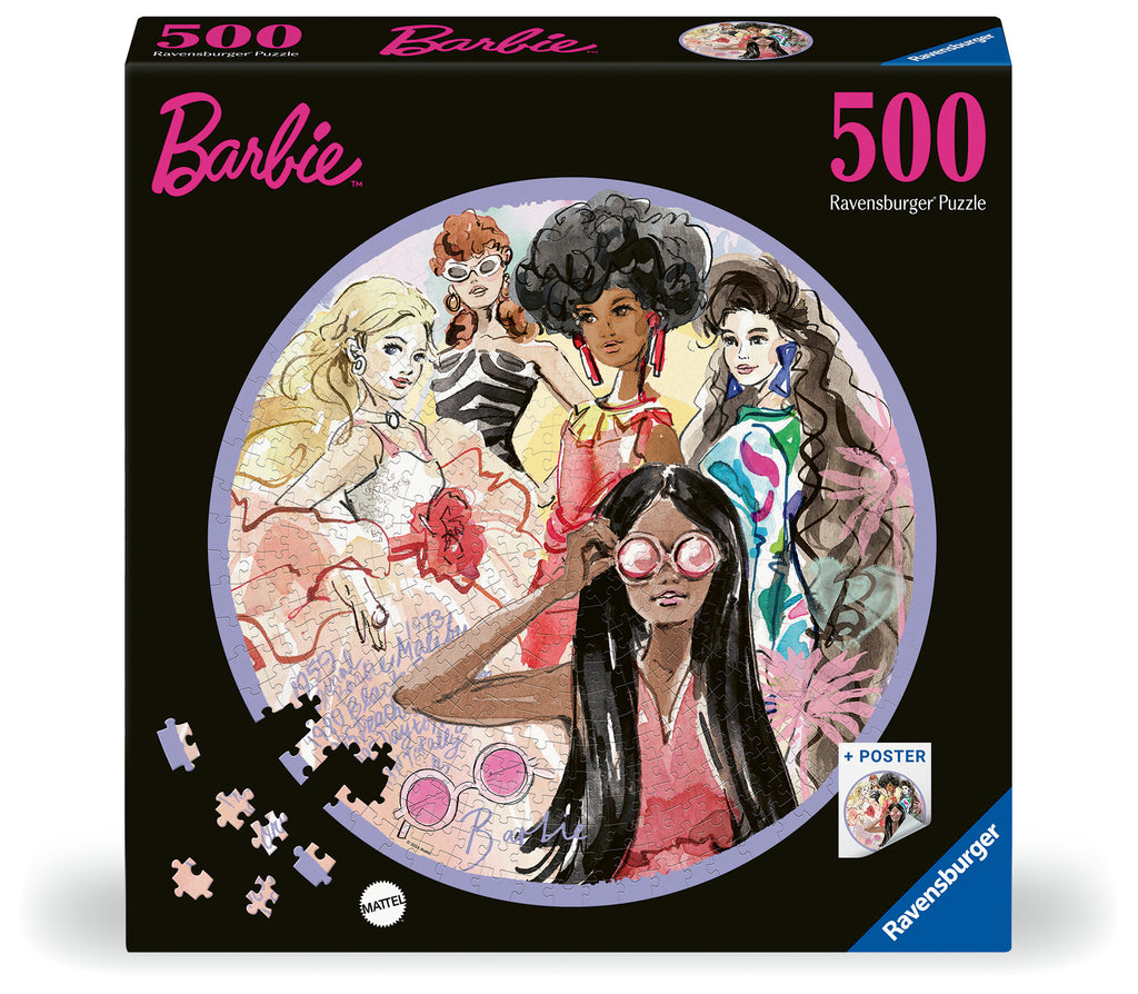 Barbie – 500 Piece Jigsaw Puzzle (Ravensburger)