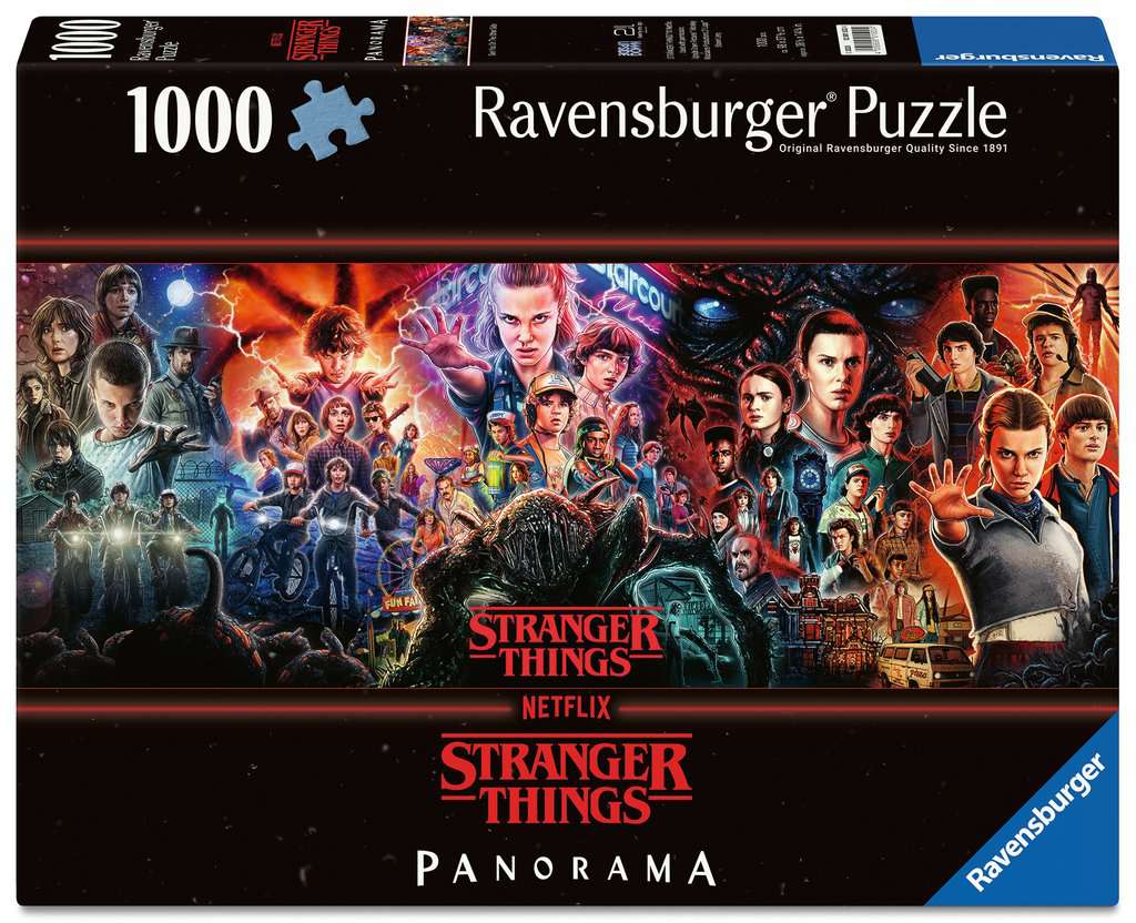 Stranger Things Panoramic – 1000 Piece Jigsaw Puzzle (Ravensburger)