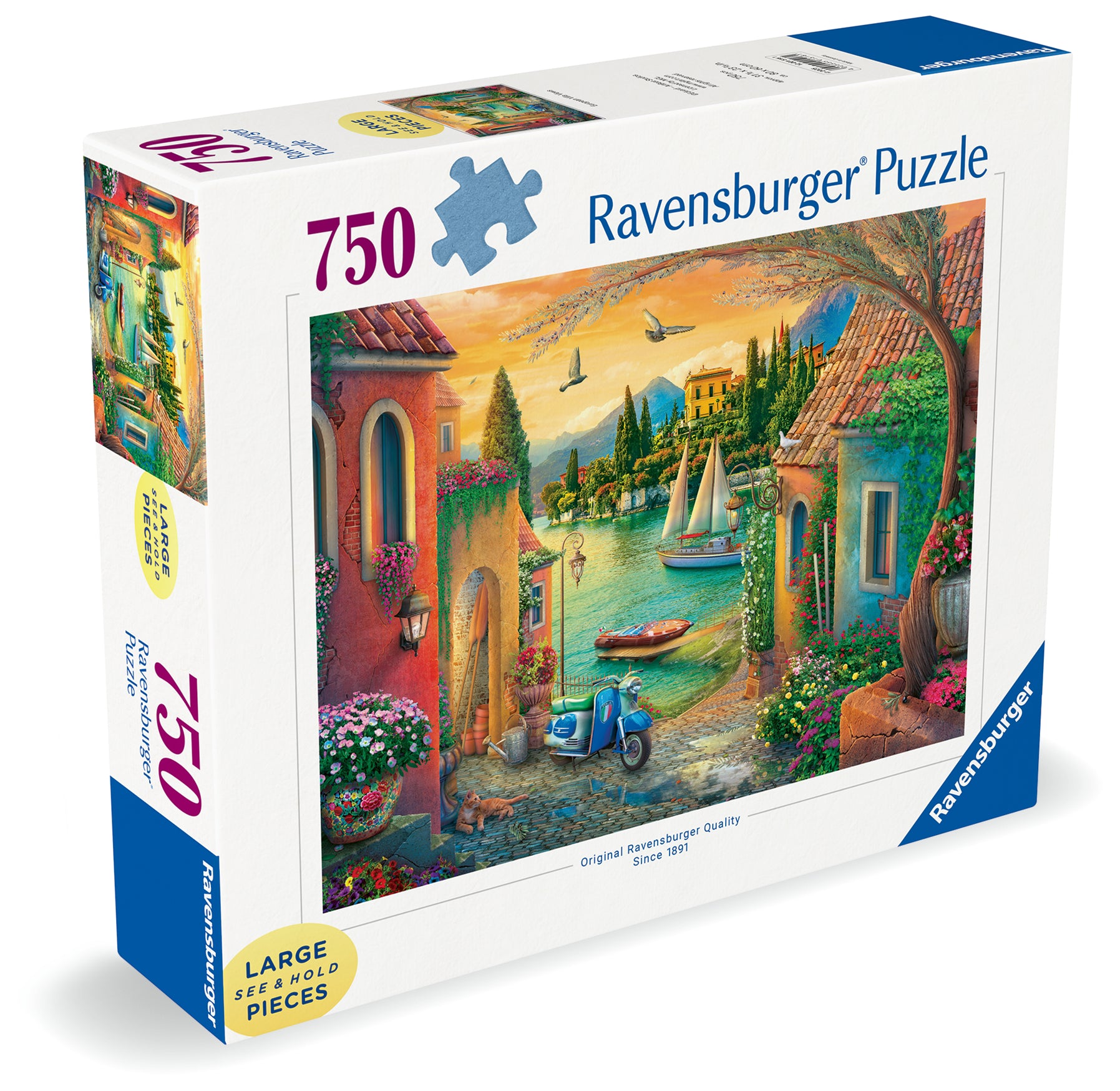 Ravensburger - Villas by the Sea - 750 Piece Large Format