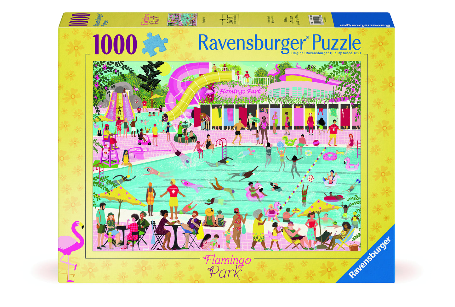 ** Pre-Order ** Ravensburger - Flamingo Park - 1000 Piece Jigsaw Puzzle