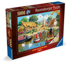 A Busy Day on the Canal – 1000 Piece Jigsaw Puzzle (Ravensburger)